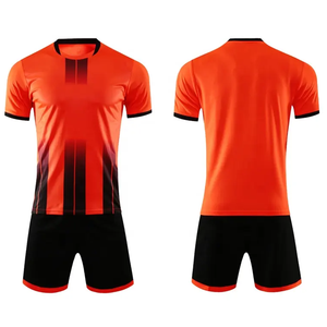 ชุดเสื้อฟุตบอลสำหรับเด็กเสื้อทีมฟุตบอลผ้าโพลีเอสเตอร์100% ล่าสุด OEM - Product Image 1