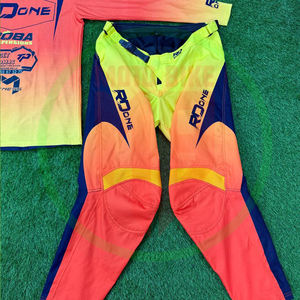 Combinaison de course de motocross respirante et confortable de fabrication professionnelle pour hommes, vêtements de sport de haute qualité, uniforme de course de motocross - Product Image 5