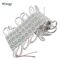 Module LED étanche DC12V 3 LED avec lentille 160 degrés pour enseignes lumineuses