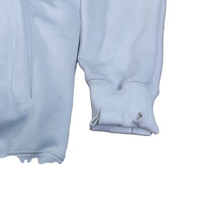 Nuevo jersey para hombre Sudadera con capucha desgastada Sin cuerda Sudadera de lana Sudadera con capucha Lisa con capucha Top de invierno - Product Image 4