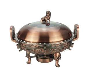 Nouvel arrivage de chauffe-plats élégants de luxe en acier inoxydable chauffe-plats présentoir de buffet chauffe-plats à prix raisonnable - Product Image 5