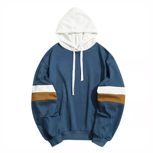 2025 último diseño hombres francés Terry pulóver grueso peso pesado 100% algodón gota hombro polar diseño de gran tamaño Sudadera con capucha para hombre - Product Image 3