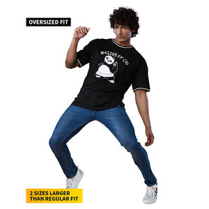 เสื้อยืดผู้ชายผ้าฝ้ายออกแบบได้เองผ้านุ่มคอกลมแขนสั้นพิมพ์โลโก้ส่วนตัวใส่สบาย - Product Image 5