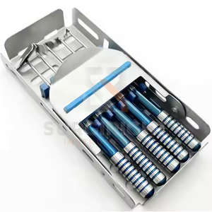 Kit de 5 Piezas para Implantes Dentales, Instrumentos de Cepillado Suave, Kit de Cirugía de Periostio con Flaps Linguales Eléctricos - Product Image 3