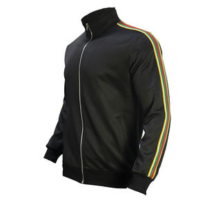 Meilleur prix, costume de sport personnalisé pour hommes, sweat-shirt patchwork, hauts, pantalons, survêtements de jogging et fitness solides à fermeture éclair pour l'hiver - Product Image 6