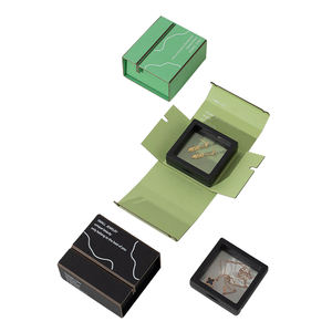 Boîte à bijoux transparente Pvc Nail Enhancement Display Box Ceinture Couverture Anneau Collier Bracelet Boîte Cadeau Couleur Environnementale - Product Image 1