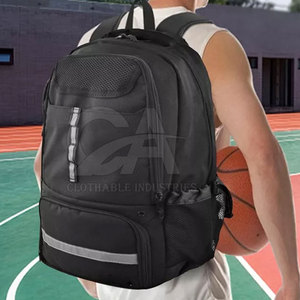 กระเป๋าบาสเก็ตบอลที่มีแถบสะท้อนแสงกระเป๋าบาสเก็ตบอลขนาดกะทัดรัดสำหรับกีฬากลางคืนสำหรับใช้ในเมือง - Product Image 6