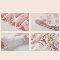 Livraison rapide mignon Boxer imprimé culotte pour adolescentes Anti-lumière été GOTS certifié sac en plastique emballage Vietnam fabricant