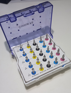 Kit de implante cónico de alta calidad, kit de perforación de implante Dental, kit cónico Dental quirúrgico de precisión para la preparación del sitio del implante - Product Image 1