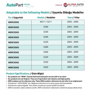 2 Pièces de Cache de Réparation pour Interrupteur de Vitre pour Mercedes Classe E W211, S211 WB2210 - Product Image 5