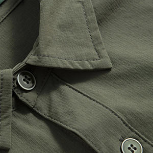Travel Friendly Cargo <b>Shirt</b> <b>With</b> Breathable Fabric And Quick Access Storage <b>Pockets</b> - Product Image 3