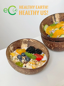 ¡Mejor vendido 2025! Tazones de cáscara de coco natural del fabricante para ensalada/tazón de coco Vietnam con logotipo y diseño personalizado a pedido - Product Image 6