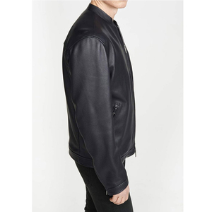 Chaqueta de Cuero Genuino para Hombre, Venta Caliente 2026, Chaqueta de Cuero Entallada para Hombre, Diseños Personalizados en Talla Adulto - Product Image 4