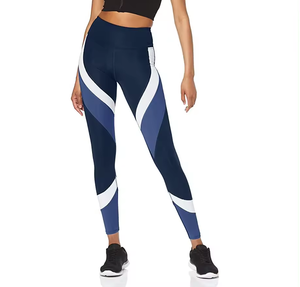 Pantalones de Yoga de compresión de cintura alta para mujer, mallas sin costuras con logotipo personalizado 2023 - Product Image 6