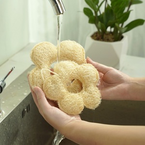 Esponja de lufa natural con forma de flor VietEarth, depurador de ducha de alta absorción resistente a granel en Stock + 84 565695662 - Product Image 1