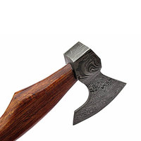 Hache en acier de Damas, outil artisanal de qualité supérieure pour le camping, la forêt et les tâches agricoles, hache en acier de Damas fabriquée à la main