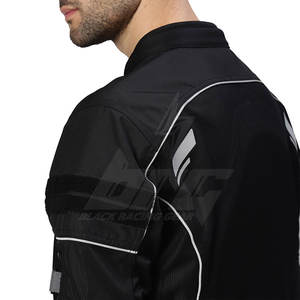 Veste textile légère pour motards, service OEM, vestes de moto en textile tendance pour hommes - Product Image 4