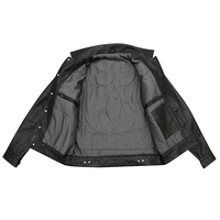 Veste en cuir de vachette pour moto, manches longues, grande taille, impression personnalisée de qualité supérieure, homologuée CE, vêtements de sport, logo personnalisé