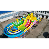 Château gonflable en PVC à prix d'usine pour adultes et enfants, parcours d'obstacles, usage commercial, capacité de 500 kg, jeux de plein air, saut