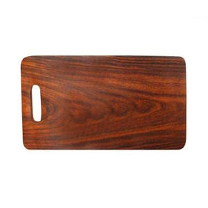 Bloc à découper avec poignée en métal Nature planche à découper en bois entier accessoires de cuisine planche à découper en bois de mangue - Product Image 3
