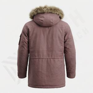 Nouvelle veste parka classique à capuche pour homme confortable 2025, parka personnalisable de qualité supérieure - Product Image 2