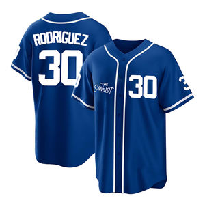 Camiseta de béisbol Youth Fit Custom Button Up Logo del equipo bordado Malla transpirable Secado rápido Tackle Twill Softball Shirt USA Pro - Product Image 1