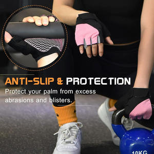 ถุงมือยกน้ำหนักแบบปรับได้ ระบายอากาศได้ดี ผลิตจากผ้าสแปนเด็กซ์ สำหรับทุกเพศ เหมาะสำหรับการฝึกความแข็งแรงในยิม ออกแบบสไตล์ของคุณเองได้ - Product Image 5