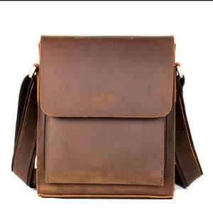 Sacs à bandoulière véritables pour hommes disponibles dans toutes les couleurs 100% cuir pur personnalisé votre propre logo et étiquette sacs à bandoulière - Product Image 6