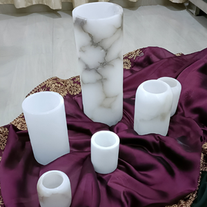 ที่วางเทียนทีไลท์ตกแต่งตามธรรมชาติทำด้วยมือทนทานงานประดิษฐ์คุณภาพดี - Product Image 5