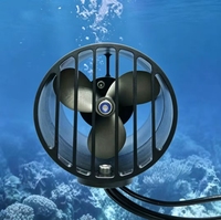 Propulseur Électrique S10 Premium en Métal Étanche avec Moteur Brushless 24V 8,5kg de Traction pour Véhicules Sous-Marins et Planches de Surf Électriques