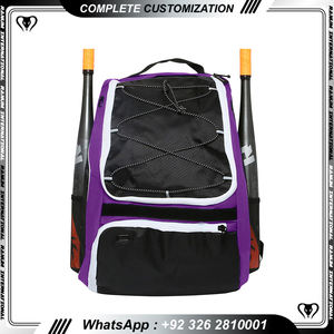 Custom Logo Baseball Bag <b>Training</b> Bag Sports Baseball <b>Backpack</b> - Product Image 2