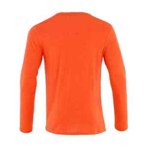 T-shirt à manches longues pour homme, 100% laine mérinos, respirant, confortable, décontracté et tendance - Product Image 5