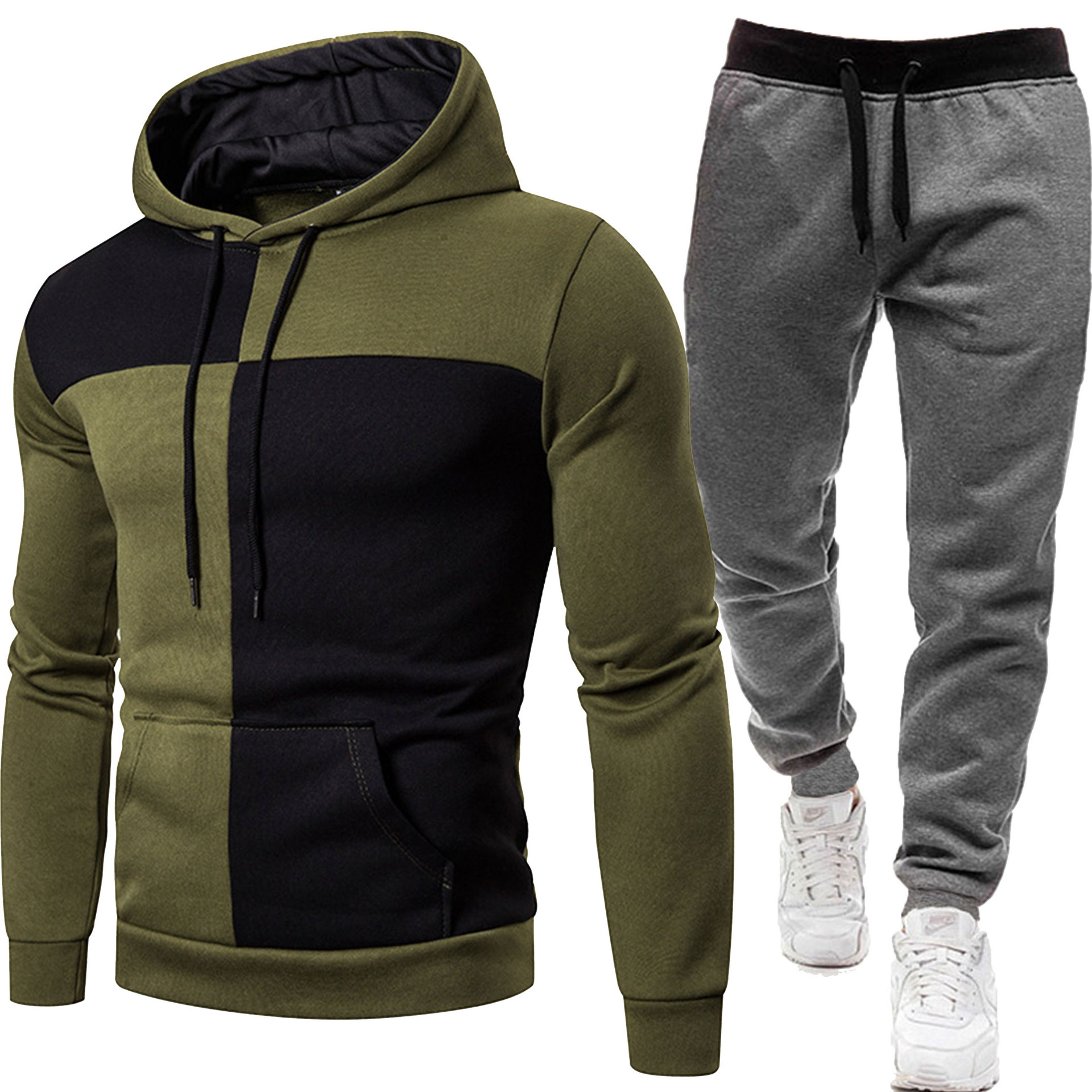 Army Green + Dark Gray