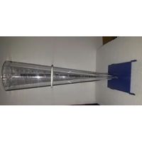 Bécher conique transparent en plastique avec graduations de 1 ml, capacité de 1 L, pour usage industriel et en laboratoire