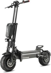 Scooter Eléctrico Más Vendido Teewing Z4 Pro Equipado con Motores Duales de 8000W y Llantas Híbridas de 13 Pulgadas - Product Image 2