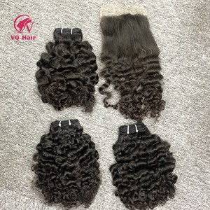 การต่อผมมนุษย์คุณภาพสูงขายส่งผมดิบเวียดนาม 100% ผู้ขายผมดิบหยิกพม่า - Product Image 5