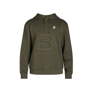 Sweats à capuche d'hiver respirants de haute qualité pour hommes personnalisable nouveau Style motif solide col à capuche coton/Polyester quantité en vrac - Product Image 3