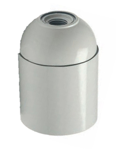 Portalámparas económico blanco liso (GSC 2201261) - Product Image 1