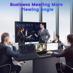 Meilleures ventes14 pouces Oem Triple extension d'écran pour ordinateur portable double moniteurs Lcd 14 pouces 1080p Moniteur portable à trois écrans pour ordinateur portable - Product Image 2