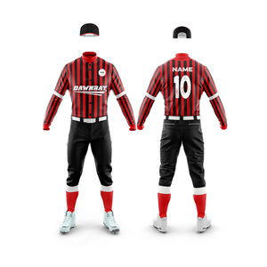 Premium Custom Baseball Uniform Set | Team Baseball Kit with Custom Logo & Numbers | Breathable Polyester Baseball Kit - Product Image 3