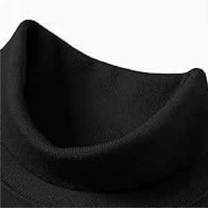 Nueva venta al por mayor de buena calidad de poliéster de Color sólido suéter de cuello redondo para hombres suéteres gruesos de primavera - Product Image 2