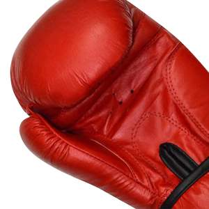RXN gants de boxe fort hommes toutes tailles couleur rouge gants d'entraînement PU matériel - Product Image 4