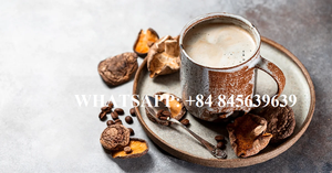 Vente en gros de poudre de café aux champignons café instantané de qualité supérieure 6 champignons 100% poudre d'extrait de champignon de café organique pur du Vietnam - Product Image 3