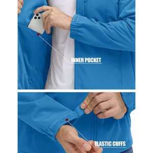 New Fashionable Causal <b>Soft</b> <b>Shell</b> <b>Jacket</b> Breathable Windproof <b>Soft</b> <b>Shell</b> <b>Jacket</b> Waterproof Outdoor Custom Logo <b>Men</b> <b>Jackets</b> - Product Image 3