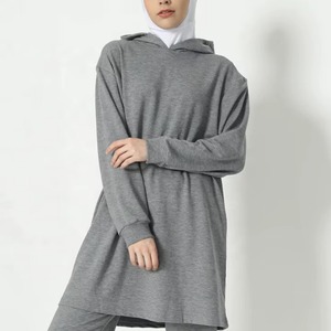 Vêtements de Jogging Islamiques Vierges Personnalisés Abaya Tenue Musulmane Hoodies Vêtements de Gym pour Femmes Musulmanes Vêtements de Sport Modeste - Product Image 4