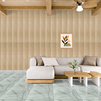 Carrelage de sol en céramique 40x40 cm GP 39 Carrelage brillant imprimé numériquement pour salon, cuisine, salle de bain et usage commercial