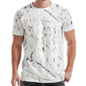 Camiseta de Hombre de Algodón 100% de Buena Calidad al por Mayor, Personalizada, de Secado Rápido, Transpirable, Corte Regular, Talla Grande - Product Image 1