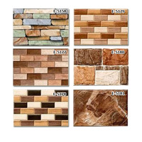 Carreaux muraux en céramique 25x37,5 cm, carreaux muraux décoratifs 250x375 mm, motif décoratif, carreaux muraux en pierre pour intérieur et extérieur