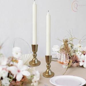 Bougeoir de style vintage pour la décoration de la maison, design classique en métal pour la décoration de table, mariage et fête - Product Image 6