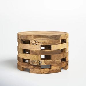 Luxurious newest modern wood coffee <b>table</b> for kitchenware office home restaurant living room garden decoration made in india - Product Image 6